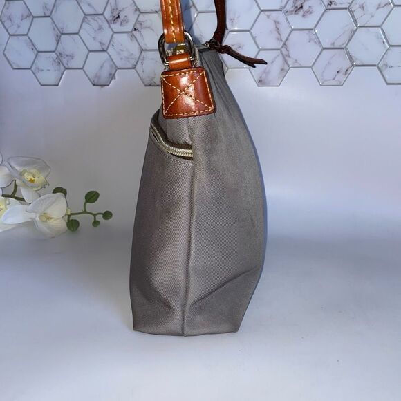 Dooney & Bourke Nylon Shoulder Bag Khaki - Picture 4 of 10